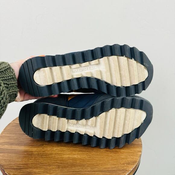 Marrell Alpine Moc Strap Polar Navy Blue Winter Shoes Women’s 10 - Picture 7 of 9